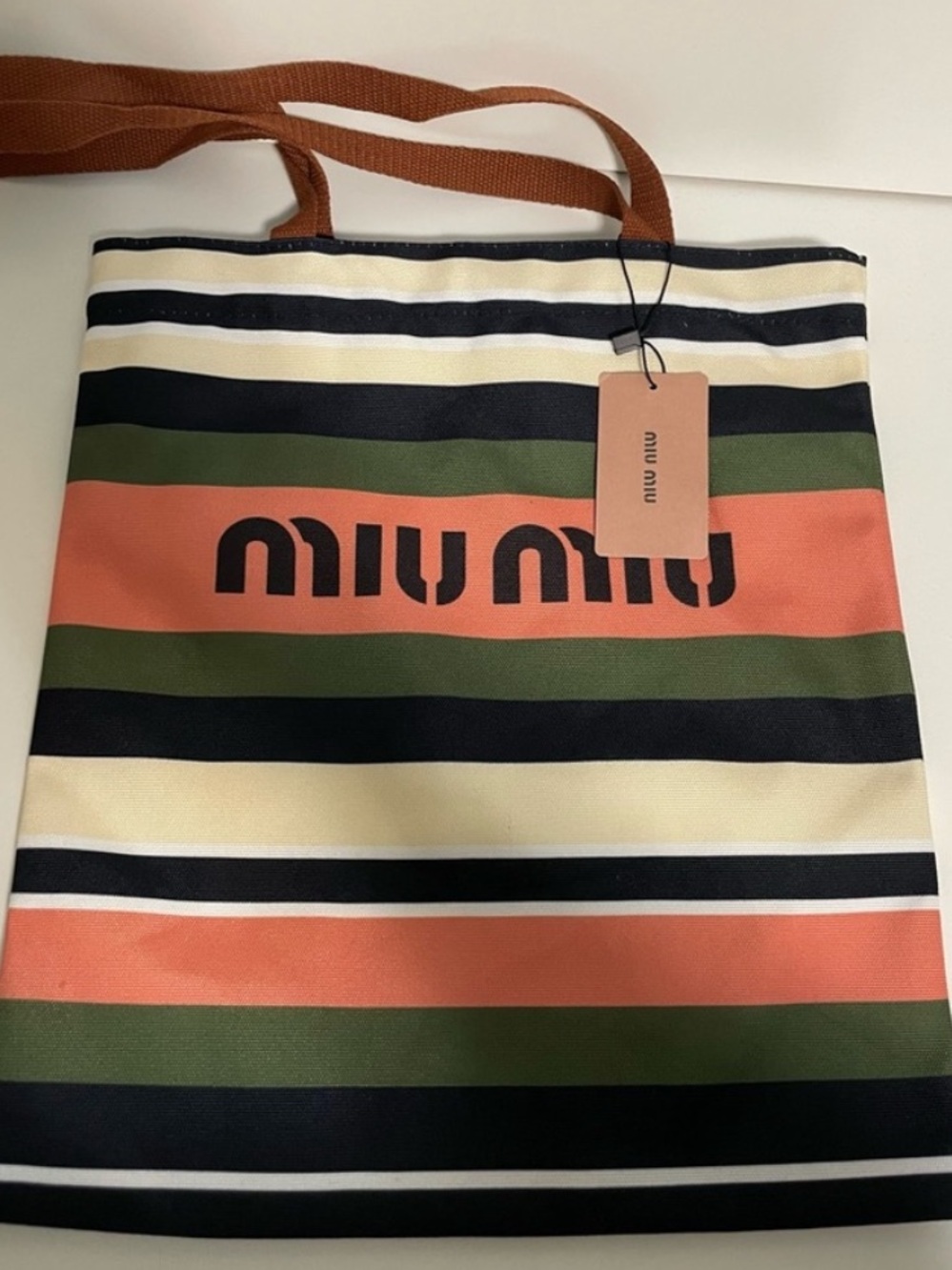 Miu Miu  perfume gift tote